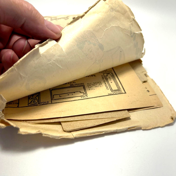 Simplicity Vintage 1944 Pattern #1220 Women's Cape Size 16 HTF - Picture 7 of 9